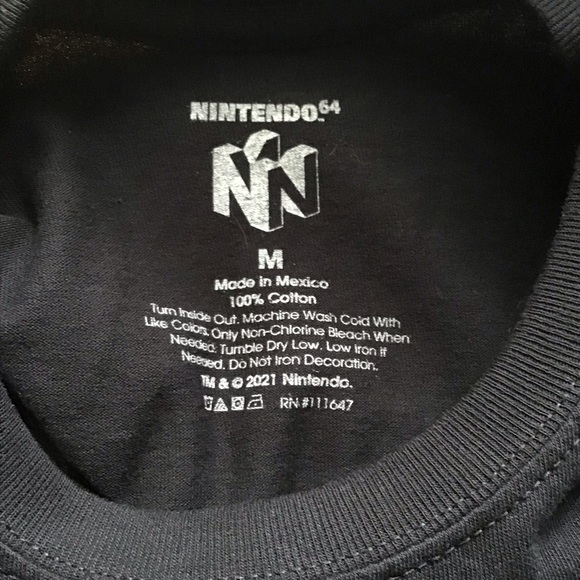 Nintendo 64 shirt sz. m, nwot - Picture 4 of 5